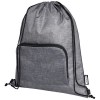 Sac pliable 7 L recyclé avec cordon de serrage Ash