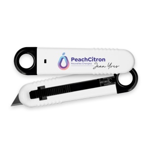 CUTTER PLASTIQUE A LAME AUTO-RETRACTABLE 4