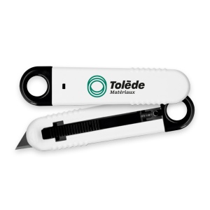 CUTTER PLASTIQUE A LAME AUTO-RETRACTABLE 5