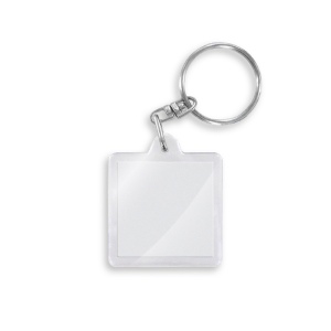PORTE-CLES TRANSPARENT PORTE-ETIQUETTE 3