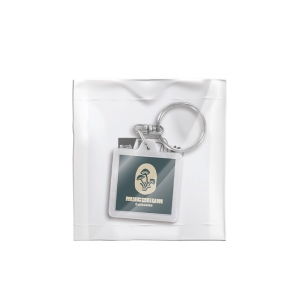 PORTE-CLES TRANSPARENT PORTE-ETIQUETTE 6