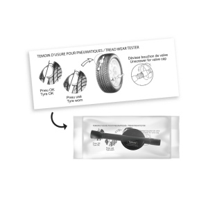 TESTEUR USURE DE PNEUS EN SACHET INDIVIDUEL AVEC NOTICE 6