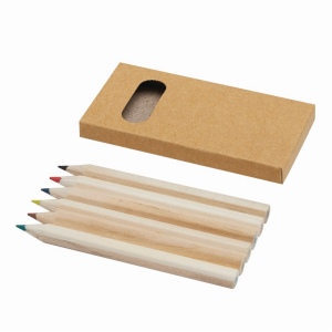 6 petits crayons en couleur TINY TREE 5