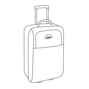 Trolley-Boardcase DUBLIN 14