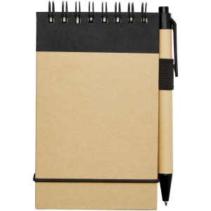 Bloc-notes recyclé format A7 avec stylo Zuse 10