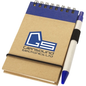 Bloc-notes recyclé format A7 avec stylo Zuse 14