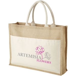 Sac shopping jute Mumbay 18L 4