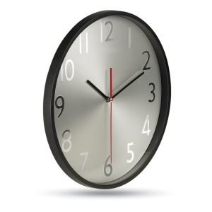 Horloge murale fond argent - RONDO 3