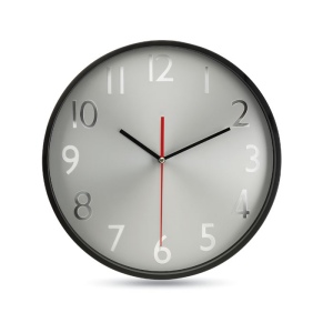 Horloge murale fond argent - RONDO