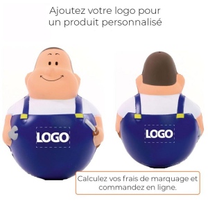 Squeezie Bert culbuteur mécanicien MBW 6