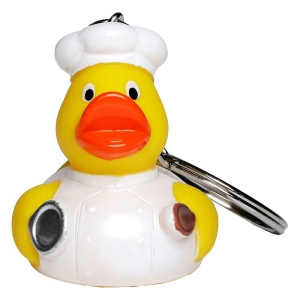 Porte-clés canard cuisinier MBW