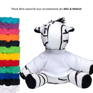 Peluche zèbre MBW 6
