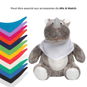Peluche rhinocéros MBW 6