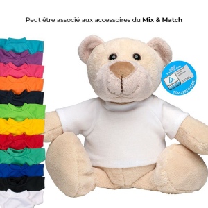 Peluche ours MBW 7