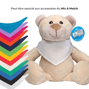 Peluche ours MBW 8