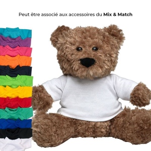 Peluche ours MBW 7