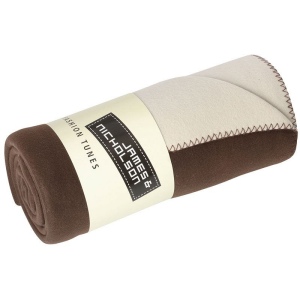Plaid polaire bicolore Daiber 4