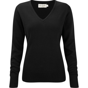 Pullover femme col v 2