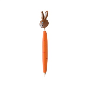 Zoom stylo à bille avec animal, lapin