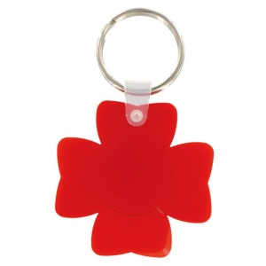 PORTE-CLES JETON TREFLE (anneau 25 mm) 6