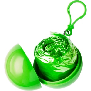 Etui boule contenant un poncho Pippa 7