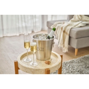 Seau à champagne en acier Hester 4