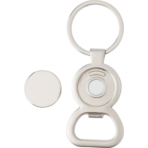 Porte-clés en métal avec décapsuleur Soren 6