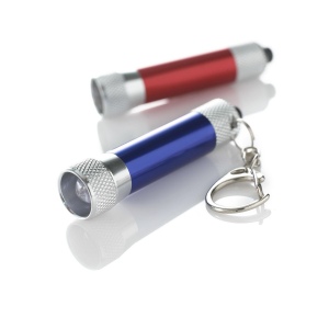 Porte-clés torche en métal Audrey 6