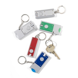 Porte-clés torche en plastique Madeleine 8