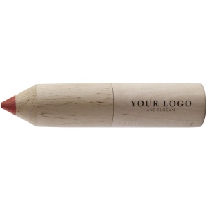 Tube en bois de 6 crayons Francis
