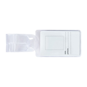 Etiquette bagage pvc standard (+Sérigraphie GO61) 10