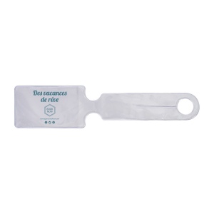 Etiquette bagage pvc standard (+Sérigraphie GO61) 11
