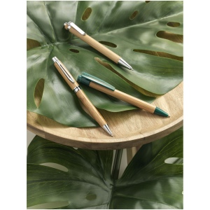 Stylo bille en bambou Borneo (encre noire) 24