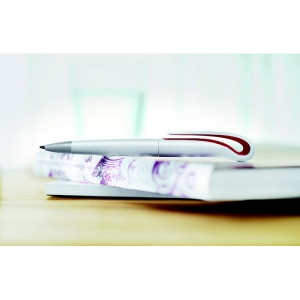Stylo à bille Twist en ABS - WHITESWAN 7