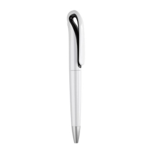 Stylo à bille Twist en ABS - WHITESWAN 2