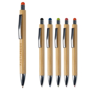  Stylo-stylet New York en bambou