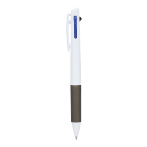 Stylo 3 couleurs avec grip et cordon 7