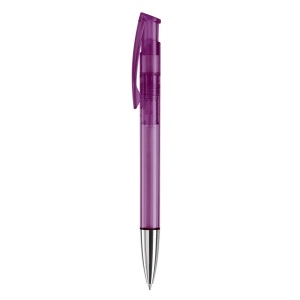 Stylo Avalon Transparent Pointe métal 37