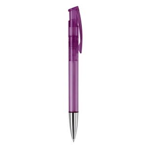 Stylo Avalon Transparent Pointe métal 38