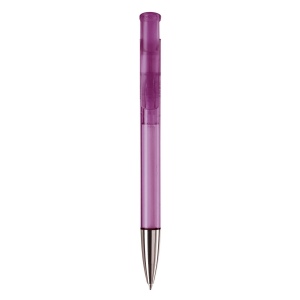 Stylo Avalon Transparent Pointe métal 39