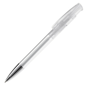 Stylo Avalon Transparent Pointe métal 2