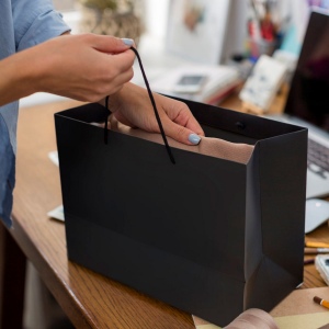 Sac cadeau en papier 40 x 12 x 30cm 200g/m² 6