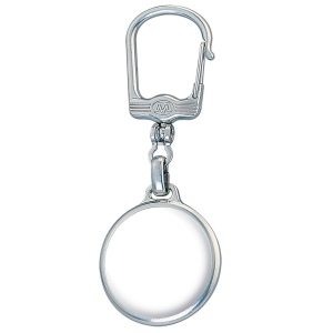 Porte-clés métal rond 3