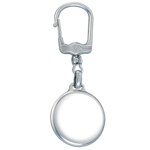 Porte-clés métal rond 4
