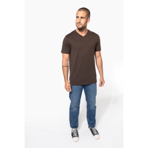T-shirt col V manches courtes homme 27