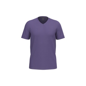 T-shirt col V manches courtes homme 19