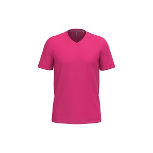 T-shirt col V manches courtes homme 17