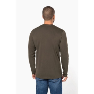 T-shirt col V manches longues homme 24