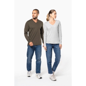 T-shirt col V manches longues homme 31