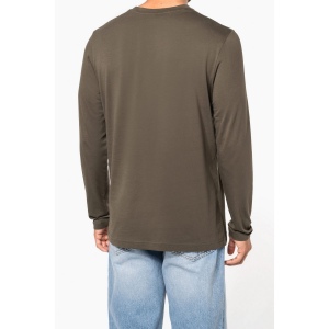 T-shirt col rond manches longues homme 36